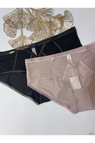 Трусики слипы из микрофибры и сетчатого полотна Lanny Mode 5140